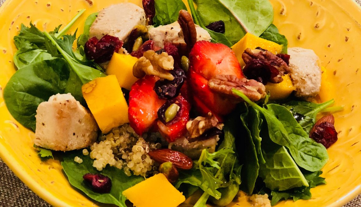 Strawberry Ahi Tuna Salad